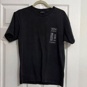 The Kooples World Tour 2022 The Sound of the City Paris Faded Black Tee